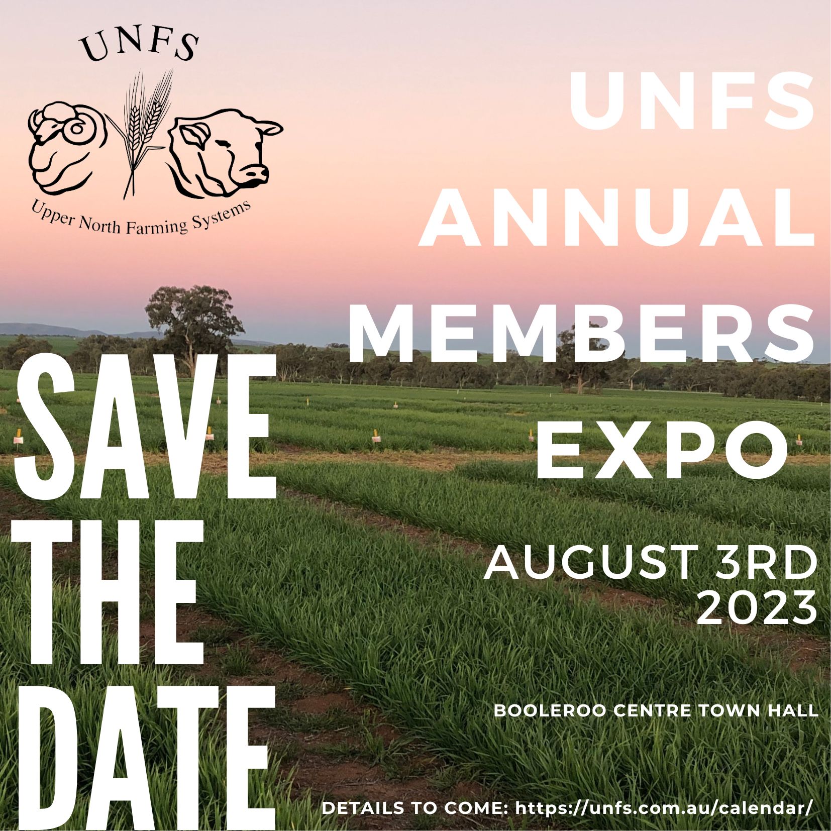 UNFS 2023 Members Expo @ Booleroo Centre Town Hall – Upper North ...